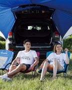 KingCamp Low Beach Chairs, Portable Folding Chair for Adults Extra Wide Ergonomic High Back Seat 300lbs Heavy Duty Lightweight Oversized Gear with Carry Bag for Outdoor Lawn Camping Picnic