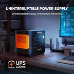 Jackery Explorer 2000 v2 Portable Power Station and 102W Fast Charger, 2042Wh/2200W LiFePo4 Battery, 20ms UPS Home Backup, USB-C PD 100W Fast Charging for Power Outages, Emergencies, Camping & RVing