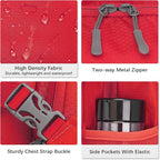 Hydration Backpack,Lightweight Hiking Backpack with 2L Water Bladder,Water Backpack for Biking, Running, Festival