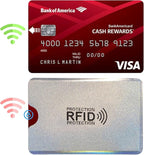 Shudyear Rfid Blocking Sleeves, 10pcs RFID Blocking Sleeves For Credit Card Protector Set RFID Identity Card Protector，Distinctive, frosted texture that shimmers in the sunlight (gold & silver)