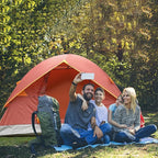 unp Camping Tent 2/3/4/6 Person Dome Tent, Easy to Set Up for Camping, Lightweight Camping Tent, Portable Camping Tent for Outdoor and Backpacking Beaches