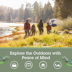 Quantum Health Buzz Away Extreme Tick & Mosquito Repellent DEET Free Peppermint & Citronella Oil Outdoor Bug Spray Powerful Plants Repel Bugs Off Your Skin, Kids Safe Insect Repellent- 8 Ounce