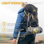 Featherstone Backpacking Tent Lightweight for 3-Season Outdoor Camping, Hiking, and Biking - Includes Footprint & Mesh Gear Loft - Freestanding Tents with Ultralight Fly-Footprint Capability