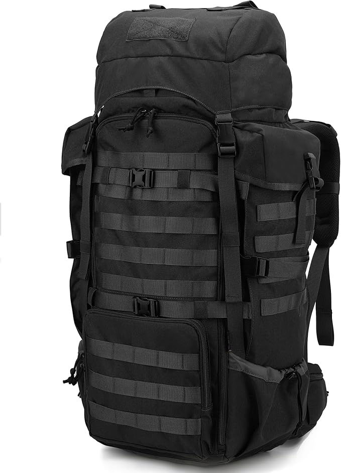 Mardingtop 70L Internal Frame Backpack for Hunting,Camping,Hiking Backpacking Backpack with Rain Cover