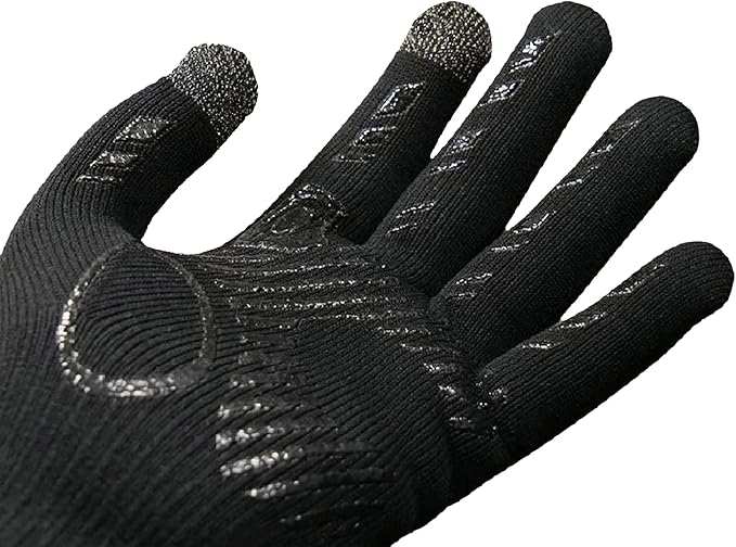 Waterproof Merino Wool Touchscreen Gloves,3-Layer Inusulated Thermal Winter Gloves,Windproof for Hiking,Skiing,Work