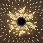 Solar Lanterns Outdoor Waterproof Garden Decor, Metal LED Garden Light,for Yard, Patio, Lawn, Tabletop, Pathway, Landscape,Walkway, Terrace, Balcony as Gifts for Mom Grandma Women(Butterfly)