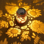 Homemory Solar Lanterns Sunflower Lights Outdoor Waterproof Garden Decor Women Gifts for Birthday, LED Hanging Solar Lights Metal Lantern Decoration Outside for Yard, Patio, Backyard, Porch, Lawn