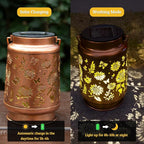 Sunflower Solar Lantern Lights, Outdoor Lanterns Garden Decor, Hanging Solar Lantern for Backyard Porch Patio Table Yard Balcony Lawn Pathway, Gifts for Women Grandma Mom, 1PCS