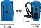 Skog Å Kust BackSåk Pro Waterproof Floating Backpacks with Exterior Airtight Zippered Pocket