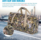 WILD HEART Waterproof Motorcycle Duffel Bag PVC500D Double-bottom With Rope Straps and Inner Pocket 40L 66L 100L for Kayaking, Camping, Boating,Motorcycle