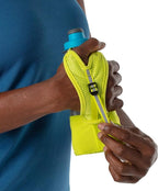 Nathan Running Handheld Water Bottle Adjustable No-Grip Quick Squeeze Lite Hand Strap. 12 oz Insulated Water Bottle. Reflective Hydration