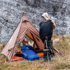 Down Backpacking Sleeping Bag for Cold Weather 45°F to -11°F, XXL Large Ultralight Sleeping Bag Ideal for Adults Camping, Hiking and Backpacking.