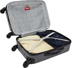 Wrangler Smart Spinner Hardside Luggage, 3 Piece Set, Quiet Shade