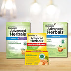 from The Makers of Dramamine, Advanced Herbals, Ginger Chews, Nausea Relief Soft Chews Lemon-Honey-Ginger, 40 Count