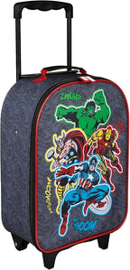 Undercover - Children's Trolley - Spacious Main Compartment - Ideal Travel Companion - Adjustable and Fixable Telescopic Pole, Avengers, ca. 43 x 28,5 x 16 cm, Children's trolley with 2 wheels
