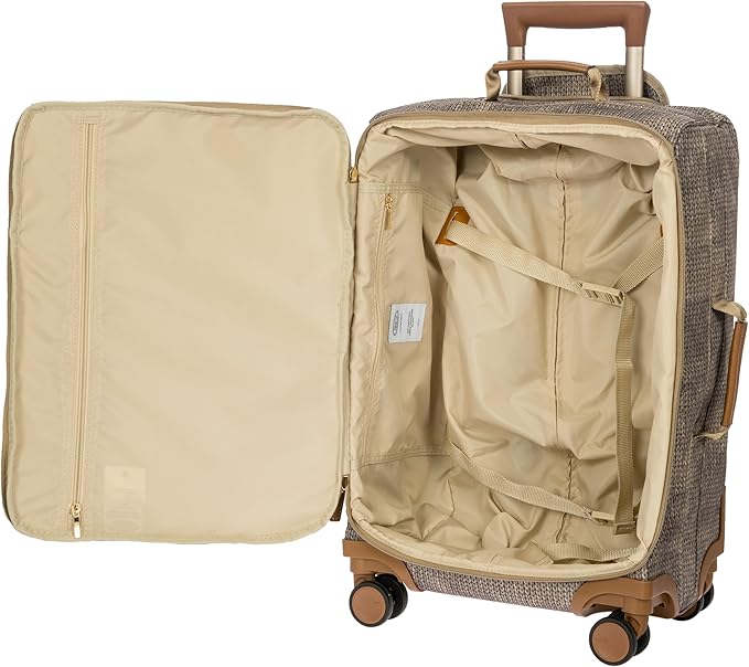 Bric's X-Collection Recycled fabric Trolley carry-on 55cm - 21" - Wool Nut