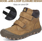 Mishansha Kids Hiking Boots Toddler Girls Boys Hiking Shoes Water-Resistant Anti-Collision Non-Slip Athletic Outdoor Trekking Boots