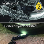 OPTIMAL VENTURES LED Headlamp Liteband Super Lightweight ACTIV 350 Lumen Bright Head Lamp, AAA Battery Powered Headlamps, Camping, Running, Hard Hat Light, Best Rated for Forehead Flashlight, Carbon