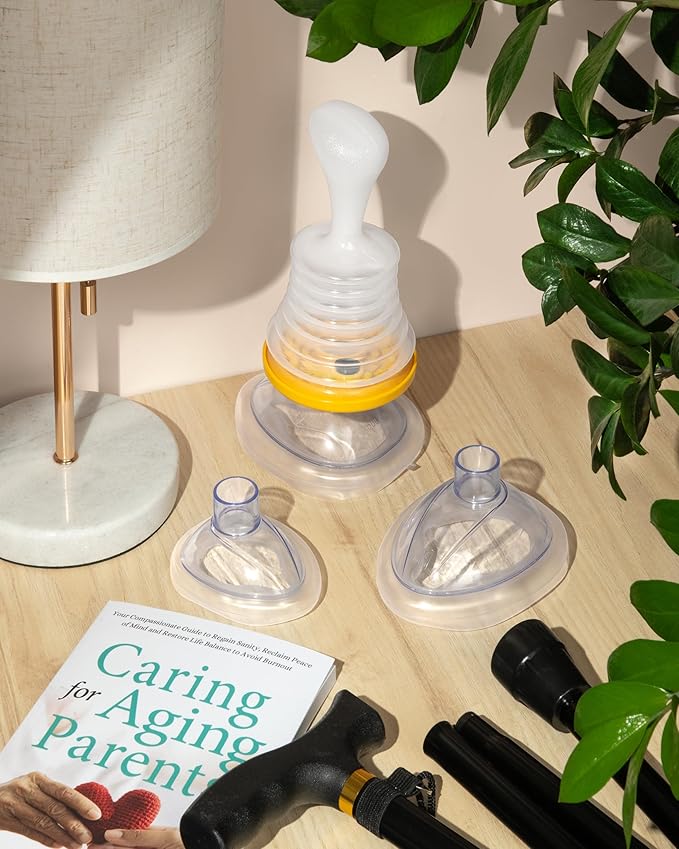 LifeVac Home Kit 2 Pack - Portable Suction Rescue Device, First Aid Kit for Kids and Adults, Portable Airway Suction Device for Children and Adults