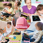 12 Pack LCD Writing Tablet for Kids - Erasable and Reusable Toddler Doodle Board in 8.5 inch, Ideal Drawing Pad for Learning Toy for Ages 3-8, Gift for Girls Boys