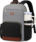 Focdod Laptop Backpack for Women Bookbag: 17 inch Work Backpacks with Pouch Pocket for Large Capacity Cup & USB Charger College Book Bag Travel Business Nurse Teacher Bookbags Anti-theft Back Pack