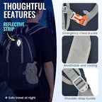 Hiking Backpack, 30L Lightweight Camping Water Resistant Large Hiking Bag Outdoor Travel Daypack for Men Wome