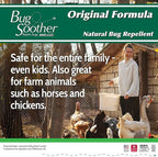 Bug Soother 1 Gallon - Natural Insect, Gnat and Mosquito Repellent & Deterrent with Essential Oils - 100% DEET-Free Safe Bug Spray for Adults and The Environment - Made in USA - W/O Sprayer
