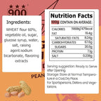 Emergency Food Supply - Peanut Hardtack, Mre Meals Military 2025, Emergency Meals Survival Bars, Camping Hiking Survival Food High Calorie Bars, 12 Count, Long Shelf Life