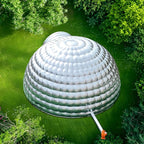 SAYOK Outdoor Portable Inflatable Igloo Dome Tent with Led Light for Party Wedding Event Camping