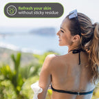 Alcala Deodorizing Body Wipes Individual Shower Wipes 100% Pure Biodegradable Bamboo Wet Wipes with Aloe Tea Tree Adult Body Wipes for Women & Men Ideal for Camping Hiking, Hospitals & Gym (330 Pack)