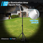 Camping Light, Telescoping Lantern Light, 10000mAh Rechargable Work Lights with Stand for Garage Mechanics Workshop Outdoor,Adjustable Metal Telescoping Tripod 6Ft