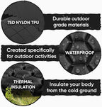 POWERLIX Ultralight Sleeping Pad for Camping with Inflating Bag– Compact Lightweight Camping Mat, Outdoor Backpacking Hiking Traveling Airpad Camping Air Mattress Sleeping Mat