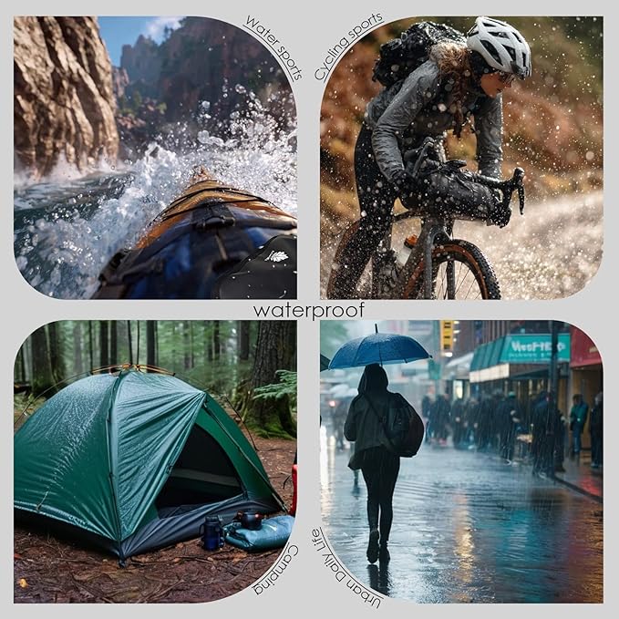 Dry Bags Waterproof Backpack, Waterproof backpack for Water sports,boating,Floating,hiking, camping and other outdoor activities 25L.(Black)