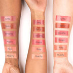 Saie Dew Liquid Blush for Cheeks - Hydrating Cream Blush Stick with a Blendable + Buildable Formula - Skincare Infused Dewy Cheek Tint for a Natural Flush - Glowy Makeup Essential - Spicy (.40 oz)