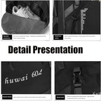 60L Hiking Backpack,Camping Backpack Lightweight Travel Daypack Waterproof Backpacking Bag for Men Women (Orange)