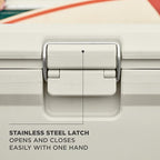 Coleman Pro Heavy-Duty 25qt Ultra-Light Premium Hard Cooler, Extra-Thick Insulation Keeps Ice up to 3 Days, 36-Can Capacity