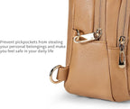 Crossbody Bags for Women Anti Theft Vegan Leather Sling Bag RFID Blocking Chest Bag for Travel