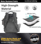 Tactical Backpack Military Hiking Daypack - Molle Backpack for Men 3 Day Assault Pack Bug Out Bag for Camping (Grey)