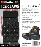 Job SITE Jobsite Ice Claws Snow & Ice Traction Cleats