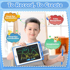 LCD Writing Tablet for Kids, 8.5 Inch Colorful Doodle Board Drawing Tablet, Educational Learning Toys Birthday Gifts for Boys Girls Age 3 4 5 6 7 8 (24 Pack)