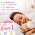 Dreft Laundry Detergent XL Pacs, Light Scent, Lavender, 18 Count