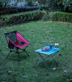 iClimb Ultralight Compact Camping Folding Beach Chair with Anti-Sinking Large Feet