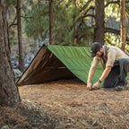 Arcturus XL Heavy Duty Survival Blanket – Insulated Reflective Thermal Camping Tarp - 8.5 FT x 12 FT (Olive Green)