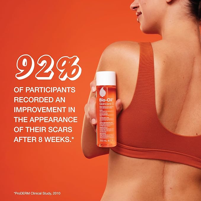 Bio-Oil Skincare Set for Scars, Stretch Marks, and Dry Skin, 3 Pc Travel Size Kit Includes Skin Care Oil (2 oz), Dry Skin Gel (1.7 oz), and Body Lotion (5.7 oz), Pregnancy and Maternity Stretch Marks