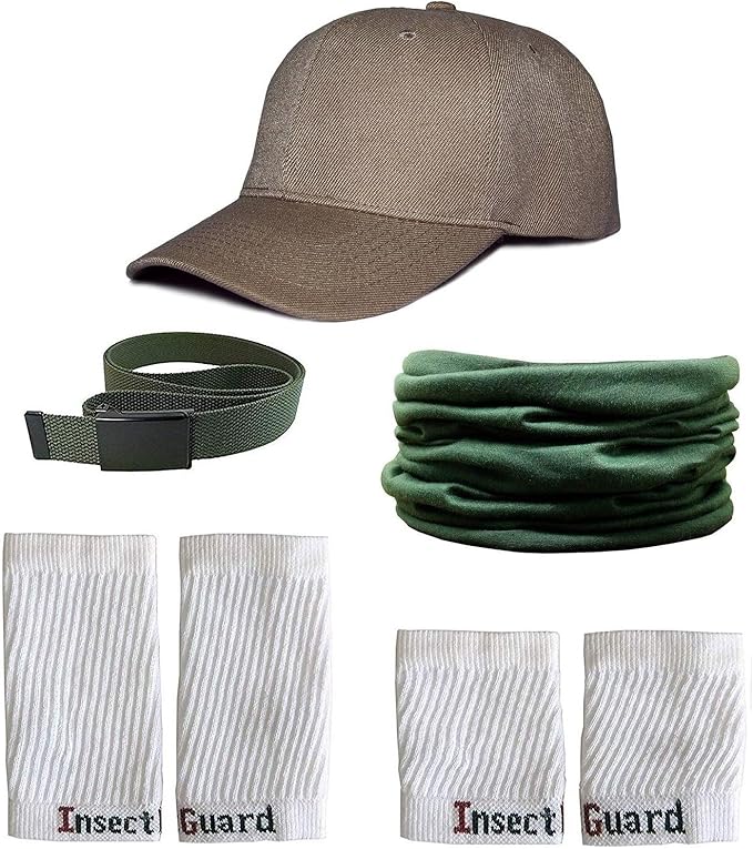 Permethrin Treated Repels Tick Mosquitoes Flies Chiggers & More Insect Repellent Complete 1 Packages