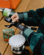 FULL WINDSOR - MAGWARE Magnetic Camping Cutlery Set - Travel Utensils for Camping, Cooking, and Outdoor Dining - Knife, Fork & Spoon - Portable Silverware with Pouch for Backpacking - Black (3 PCS)