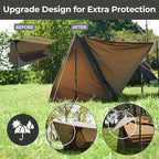 onewind Ultralight One Person Bivy Tent, Backpacking Tent for Single Person Waterproof Silnylon Lightweight for Camping Backpacking Hiking, NO Trekking Pole