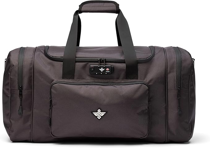 Legion Duffle Bag with Anti Theft TSA Approved Combination Lock (Graphite)