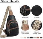 Sling Bag Crossbody Bags for Women Small Cross Body Bag Fanny Packs Chest Sling Purse for Daily Travel Leisure Sport