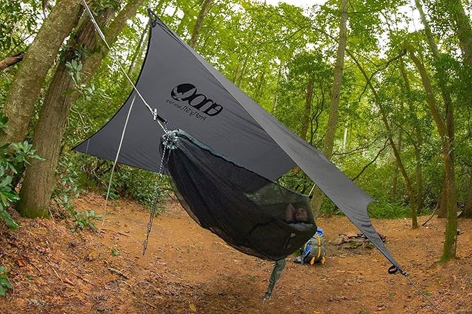 ENO, Eagles Nest Outfitters SubLink Lightweight Shelter System with Hammock, Straps, Bug Net and Rain Tarp